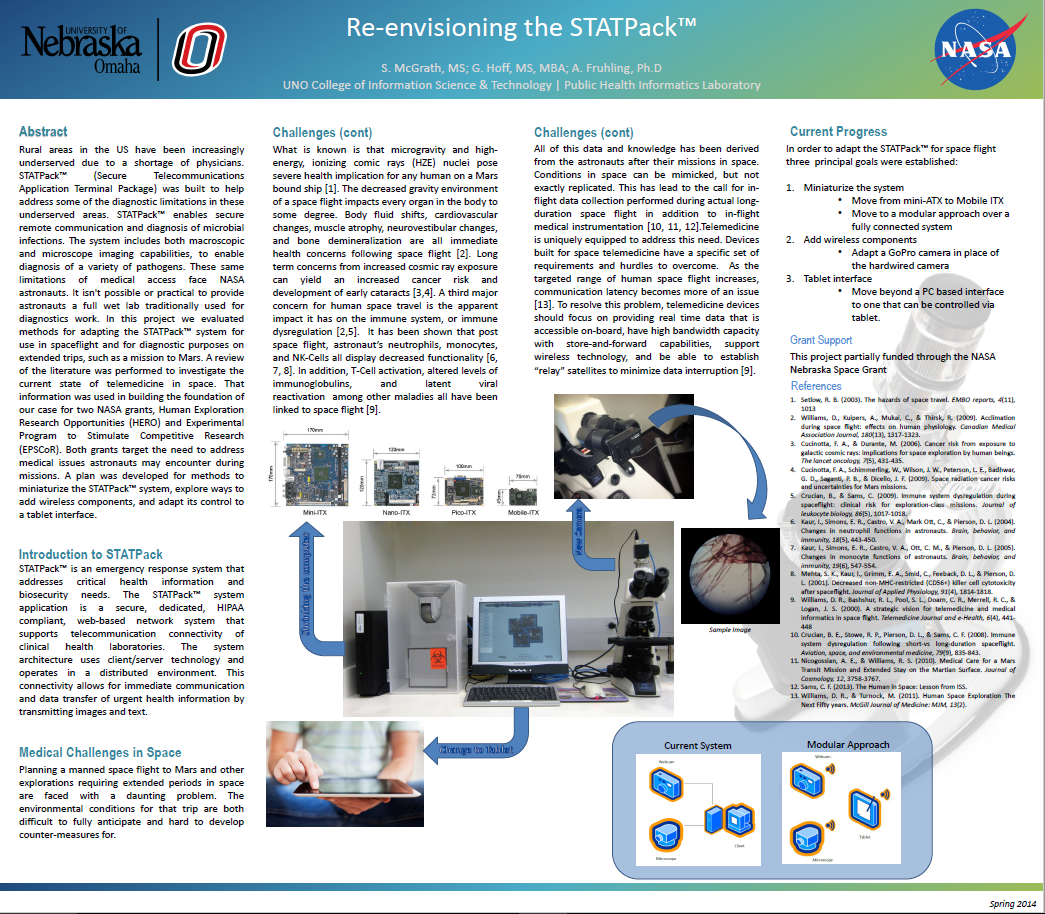 2014 - Re-envisioning the STATPack&trade; Poster